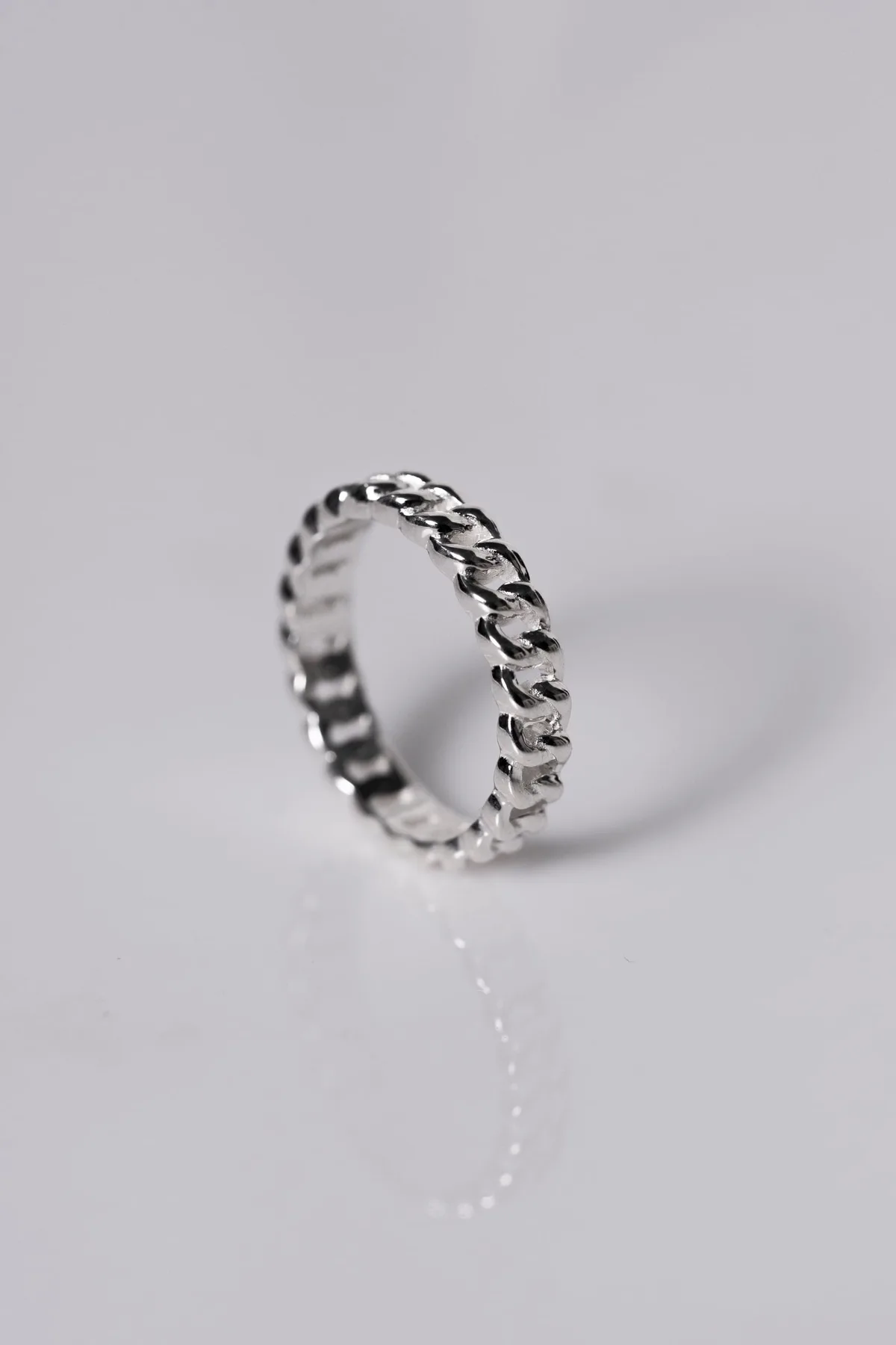 Linked Grace Ring: Chain Ring