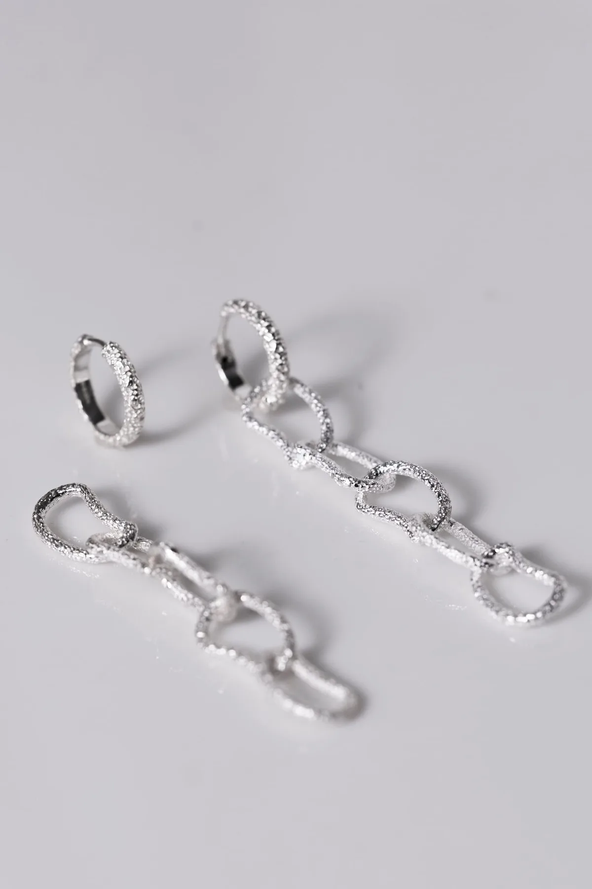 Chainé Drop: Chain Link Earring